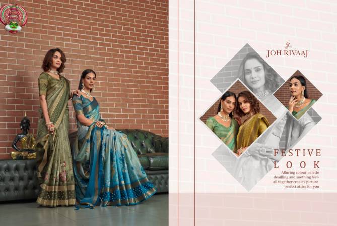 Jaipriya Vol890 By Joh Rivaaj Silk Partywear Saree catalog 